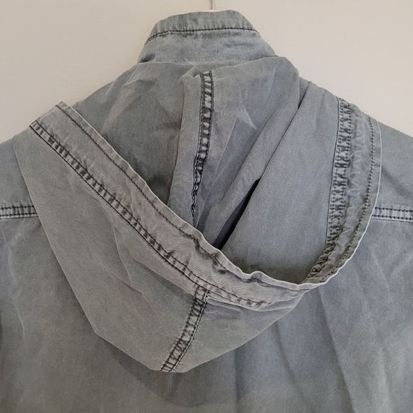 ARITZIA Talula Trooper Utility Jacket Grey - Picture 9 of 12